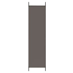 3 Panel Anthracite Fabric Room Divider 150x200cm
