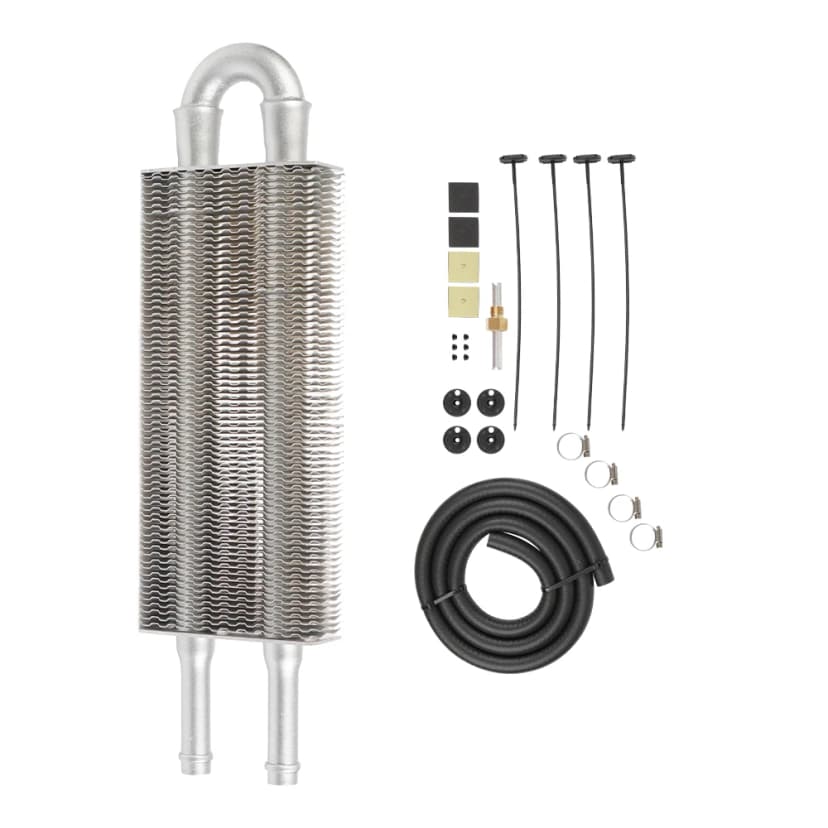 2 Row 4 Row 6 Row 8 Row 10Row 16Row Universal Remote Transmission Oil Cooler Auto-Manual Radiator Converter Aluminum Kit